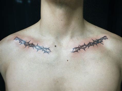 Thorn Tat Collar Tattoo Collar Bone Tattoo For Men Thorn Tattoo Thorn Tat Collar Tattoo Collar Bone Tattoo For Men Thorn Tattoo