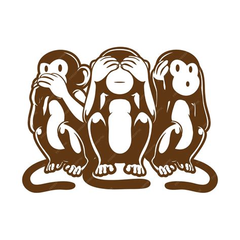 Three Wise Monkeys Google Search Monkey Tattoos Tattoos Three