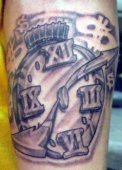 Time Is Money Tattoo