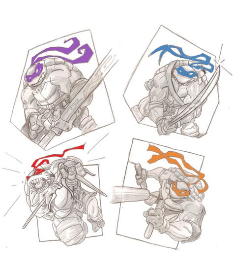 Tmnt Tattoo Design By A T G 4 On Deviantart