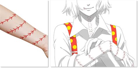 Tokyo Ghoul Juzo Tattoo Juuzou Tokyo Ghoul Ken Tokyo Ghoul Shirazu