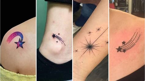 Top 15 Cute Shooting Star Tattoo Designs For Girls 2025 Best