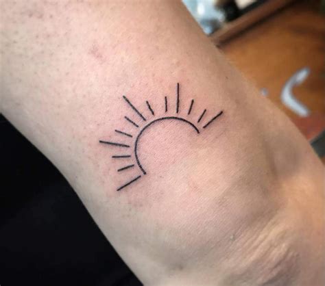 Top 67 Best Simple Sun Tattoo Ideas 2021 Inspiration Guide In 2021
