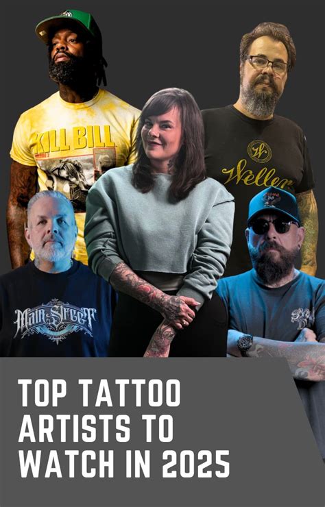 Top Tattoo Artists To Watch In 2025 Become A Tattoo Artist Top Tattoo Artists To Watch In 2025 Become A Tattoo Artist
