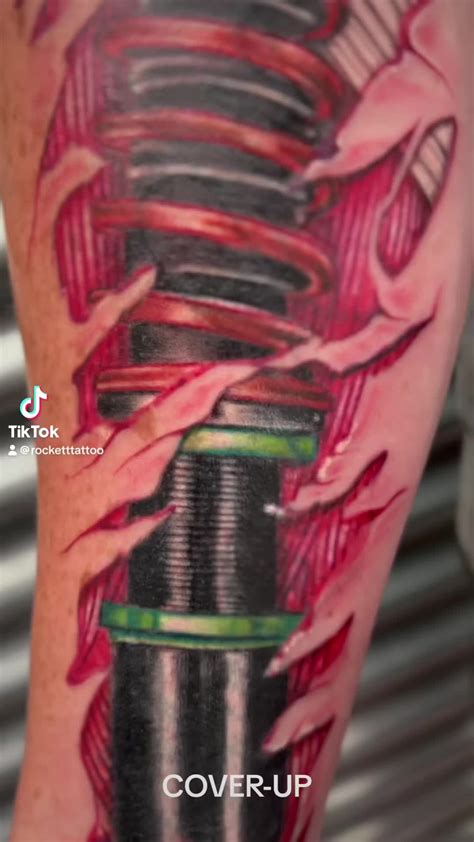 Torn Skin Tattoo Eco Skin Rip By Nick Baxter Paradise Tattoo