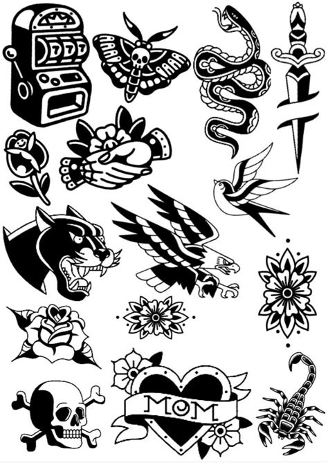 Traditional Tattoo Black And White Artofit Traditional Tattoo Black And White Artofit
