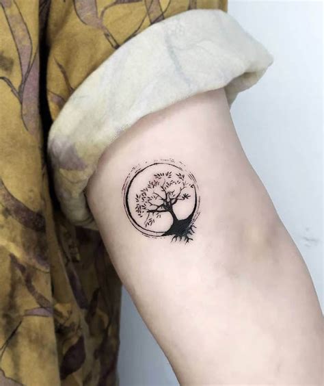 Tree Of Life Design Tattoo