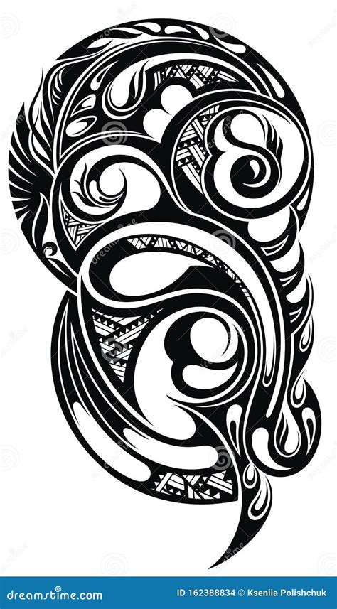 Tribal Art Tribal Tattoo Designs Set Vector Illustrations Stock Vector By Ksyshakiss 315962878