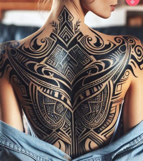 Tribal Back Tattoo Designs 8 Striking Patterns Amp Meanings