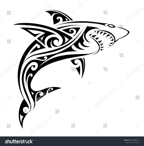 Tribal Shark Tattoo Designs