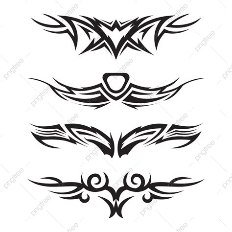 Tribal Tattoo Collection Tribal Tatto Tribal Art Png And Vector With