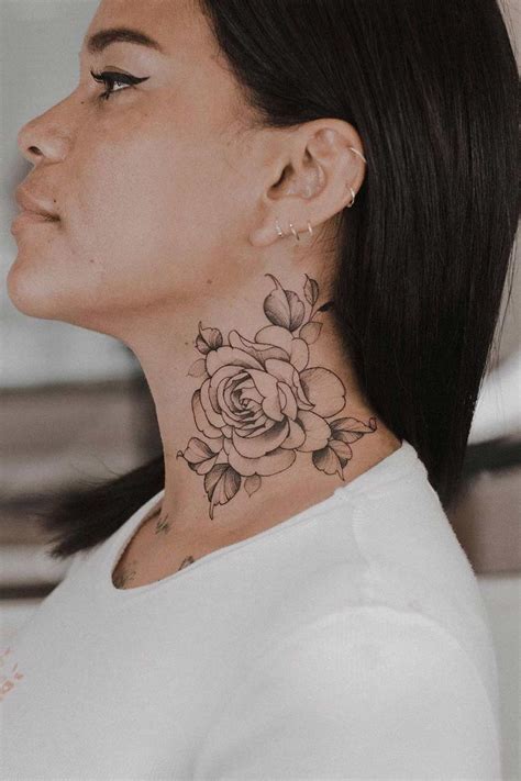 Tumblr Tattoos For Girls On Neck