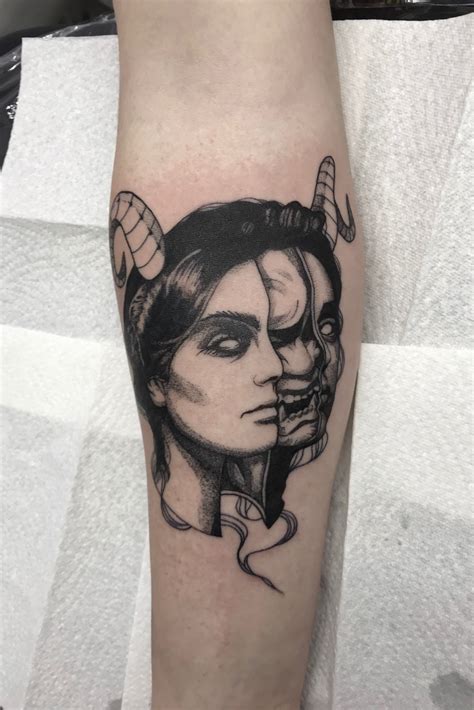 Two Sides Tattoo Bronctattooaus Com