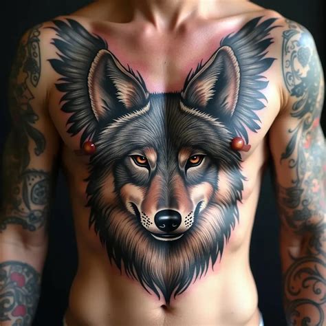 Ultimate Animal Chest Tattoos For Men Tattoo Designs For Guys