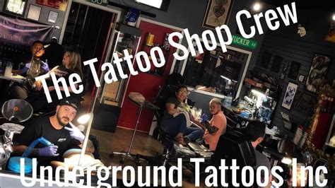Underground Tattoos Inc Crew Youtube Underground Tattoos Inc Crew Youtube