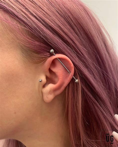 Underground Tattoos Stevenage On Instagram Amp Quot Industrial Piercing Done Underground Tattoos Stevenage On Instagram Amp Quot Industrial Piercing Done