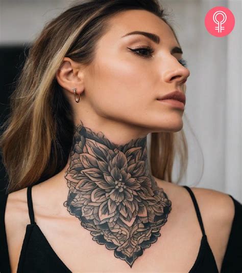 Unique Throat Tattoo Designs