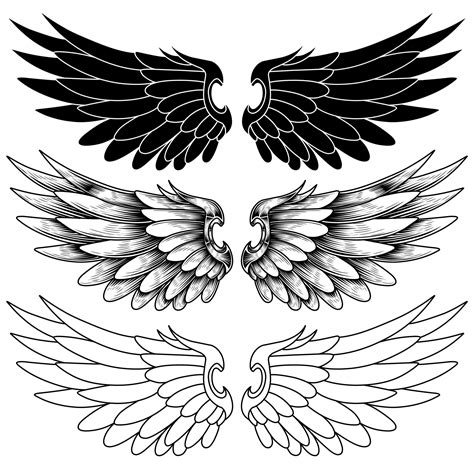 Vector Angel Wings Tattoo Design 16547801 Vector Art At Vecteezy Vector Angel Wings Tattoo Design 16547801 Vector Art At Vecteezy