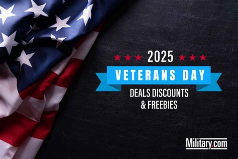 Veterans Day 2025 Free Meals Deals Freebies Near Me Free Food Nov