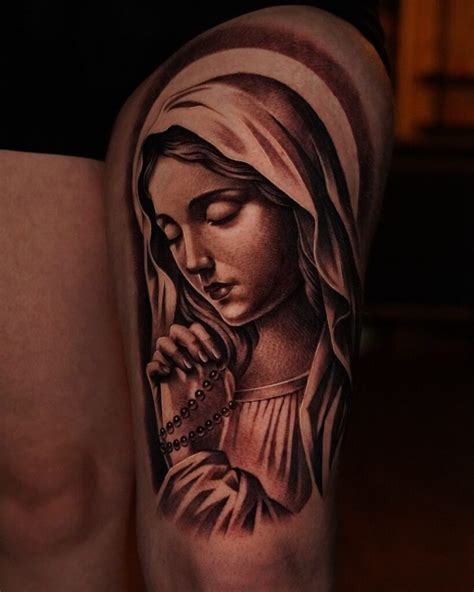 Virgin Mary Tattoo Inkstylemag