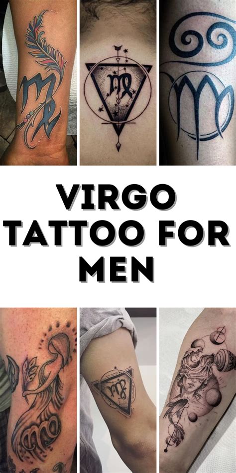 Virgo Tattoo Designs For Guys