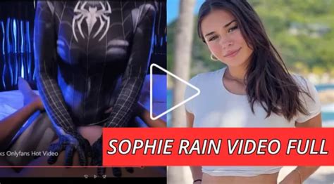 Watch Sophie Rain Spiderman Video Tiktok Full Video By Katrin Ila