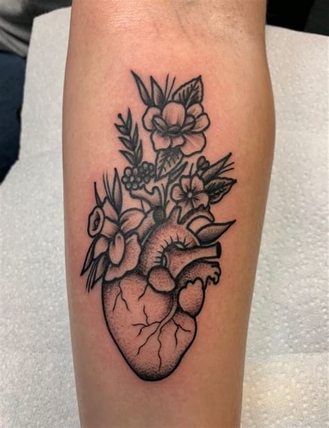 Water It And It Ll Grow Heart Flower Tattoo Human Heart Tattoo Water It And It Ll Grow Heart Flower Tattoo Human Heart Tattoo