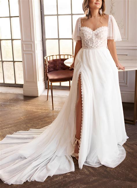 Chiffon Lace Wedding Dresses: Timeless Elegance Unveiled