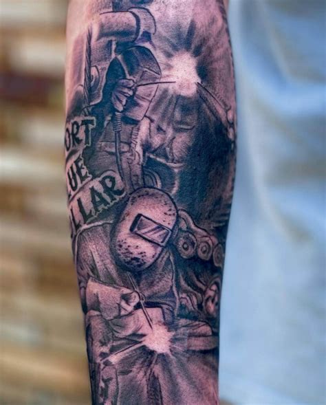 Welder Tattoo Designs