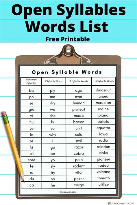 Unlocking 'What is an Open Syllable'?