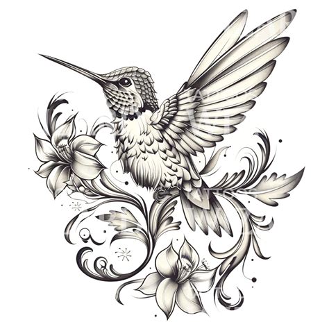 Whimsical Hummingbird Tattoo Design Tattoos Wizard Designs Whimsical Hummingbird Tattoo Design Tattoos Wizard Designs