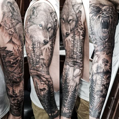 Wildlife Tattoo Sleeve Designs Ideas And Meaning Tattoos For You Wildlife Tattoo Sleeve Designs Ideas And Meaning Tattoos For You