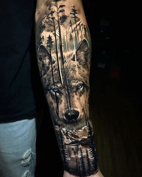 Wolf Arm Sleeve Tattoo Tattoo Style Trends Wolf Arm Sleeve Tattoo Tattoo Style Trends