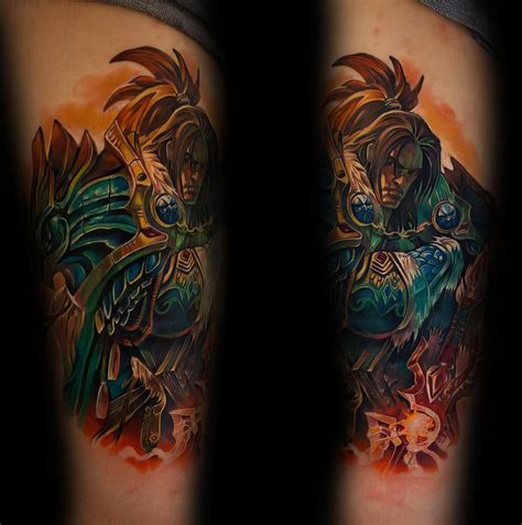Wow War Tattoos 114 Epic World Of Warcraft Tattoos For Passionate Fans