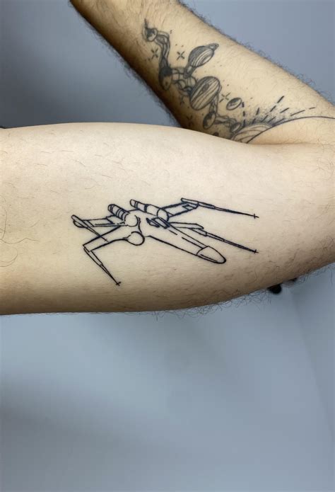 X Wing Done By My Tattoo Artist Gf R Starwars