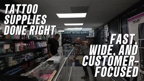 Your Favorite Tattoo Supply Shop Online Element Tattoo Supply Youtube