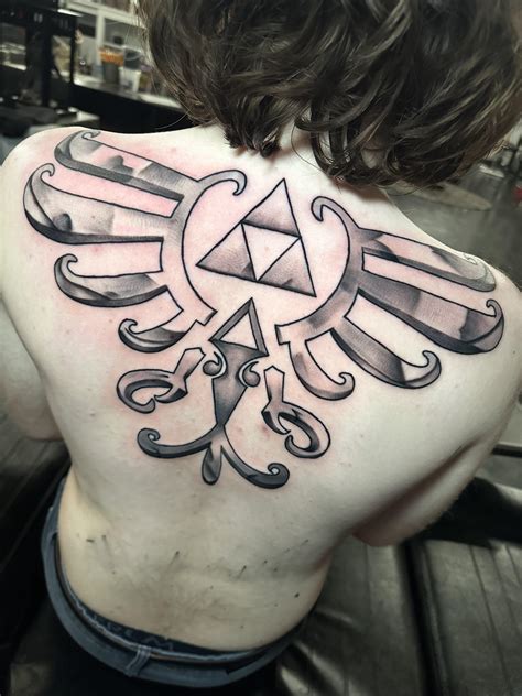 Zelda Triforce Tattoo Chest Zelda Triforce Tattoo Chest